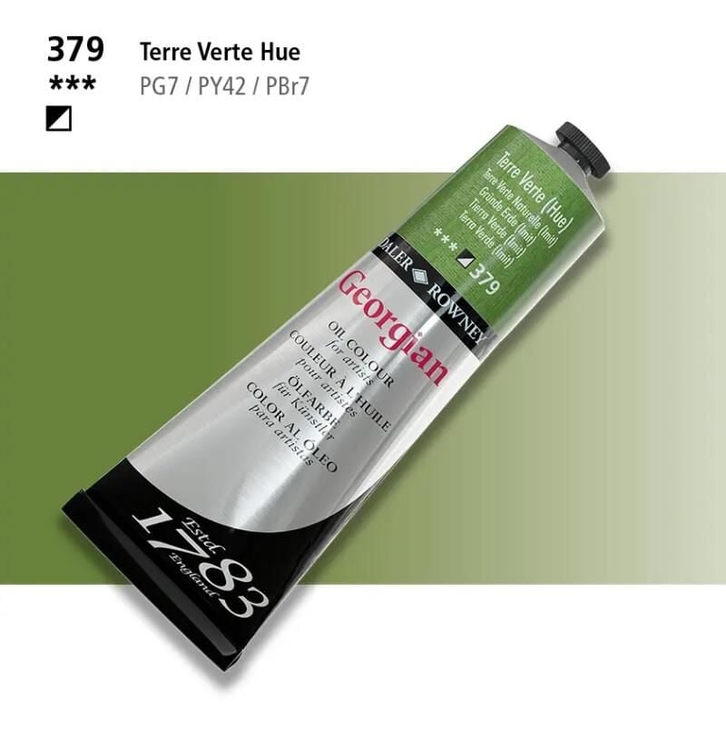 Daler Rowney Georgian Yağlı Boya 225ml 379 Terre Verte Hue