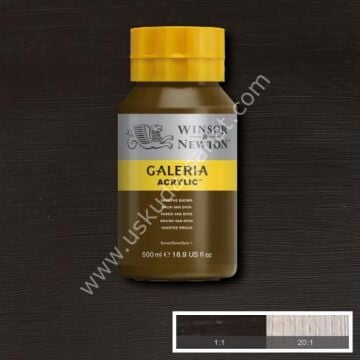 W.Newton Galeria Akrilik Boya 500ml 676 VANDYKE BROWN