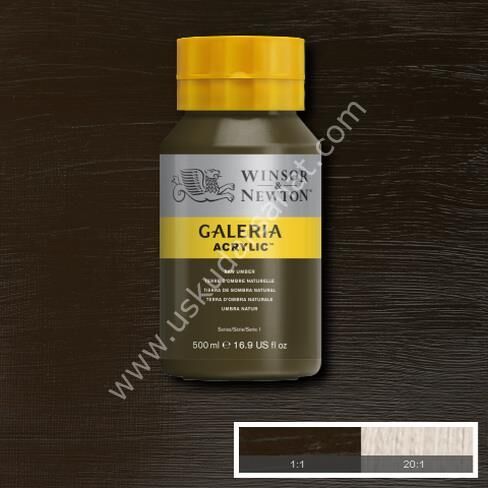 W.Newton Galeria Akrilik Boya 500ml 554 RAW UMBER