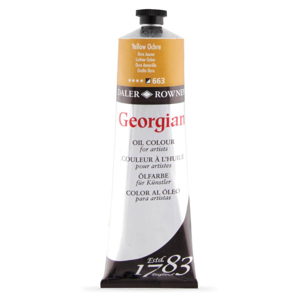 Daler Rowney Georgian Yağlı Boya 225ml Yellow Ochre 663