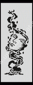 Mood Stencil Şablon 23x9 U007