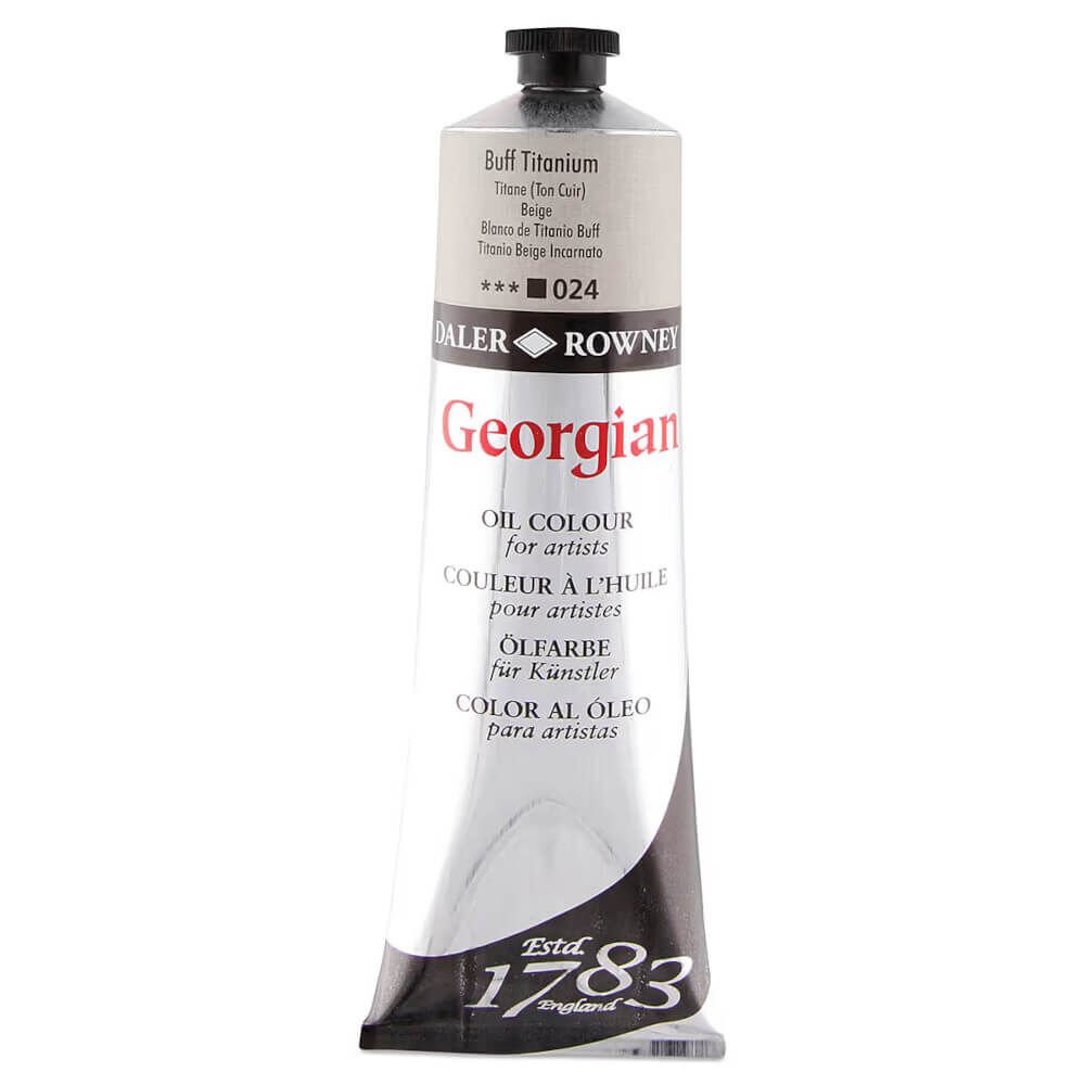 Daler Rowney Georgian Yağlı Boya 225ml Buff Titanium 024