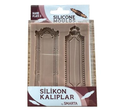 Smarta Silikon Kalıplar İsim Plakası 2 Seti 3048