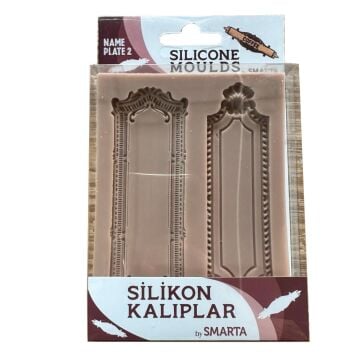 Smarta Silikon Kalıplar İsim Plakası 2 Seti 3048