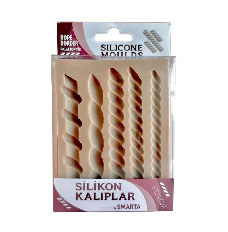 Smarta Silikon Kalıplar Halat Bordüt Seti 3035