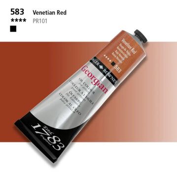 Daler Rowney Georgian Yağlı Boya 225ml 583 Venetian Red