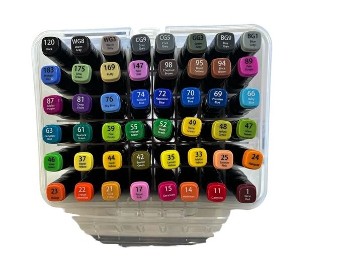 Mona Lisa Artists Touchblack Marker 48 Renk