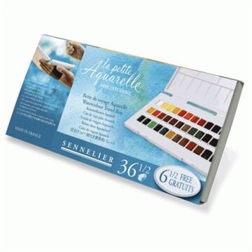 Sennelier  La Petite Suluboya Yarım Tablet 36 Renk