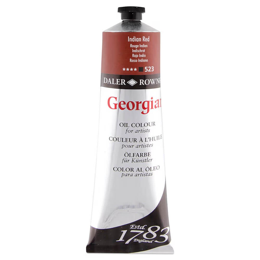 Daler Rowney Georgian Yağlı Boya 225ml Indian Red 523