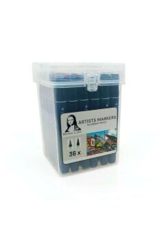 Mona Lisa Artists Touchblack Marker 36 Renk