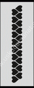 Mood Stencil Şablon 23x9 U012