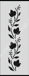 Mood Stencil Şablon 23x9 U013