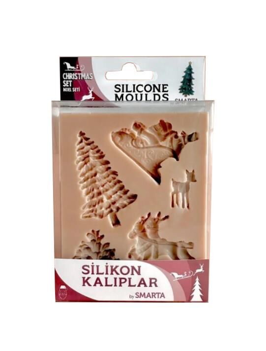 Smarta Silikon Kalıplar Christmas Set /Noel Seti 3065