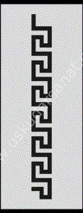 Mood Stencil Şablon 23x9 U016