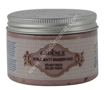 Cadence Style Matt Sahbby Chic Rölyef Pasta 150ml (350gr) S-7 Küllü Gül