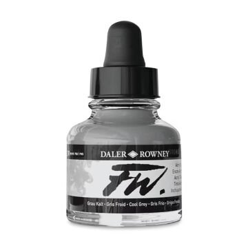 Daler Rowney FW Ink Akrilik Mürekkep 29.5 ml Cool Grey 053