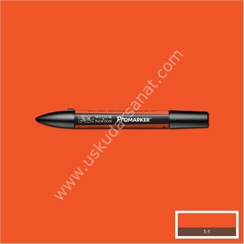 W.Newton Promarker Grafik Kalemi 051 Bright Orange O177