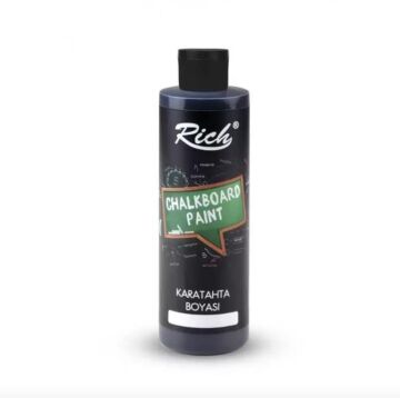 Rich Chalkboard Kara Tahta Boyası 240cc. - Siyah