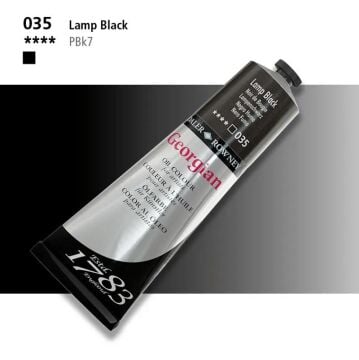Daler Rowney Georgian Yağlı Boya 225ml Lamp Black 035