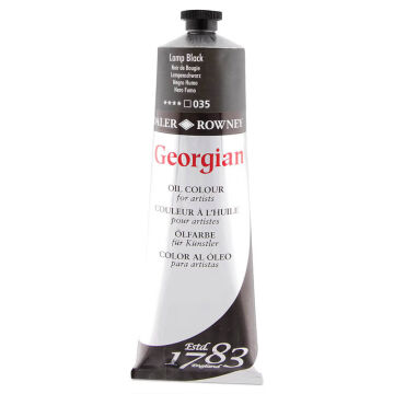 Daler Rowney Georgian Yağlı Boya 225ml Lamp Black 035