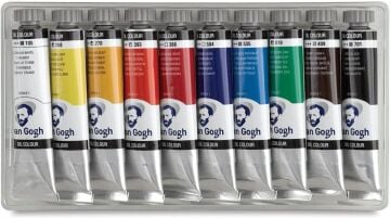 Van Gogh Yağlı Boya 40ml Set 10 Renk Karışık