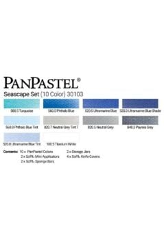 Panpastel Ultra Soft Artist Pastel Boya Seascape 10lu Set 30103