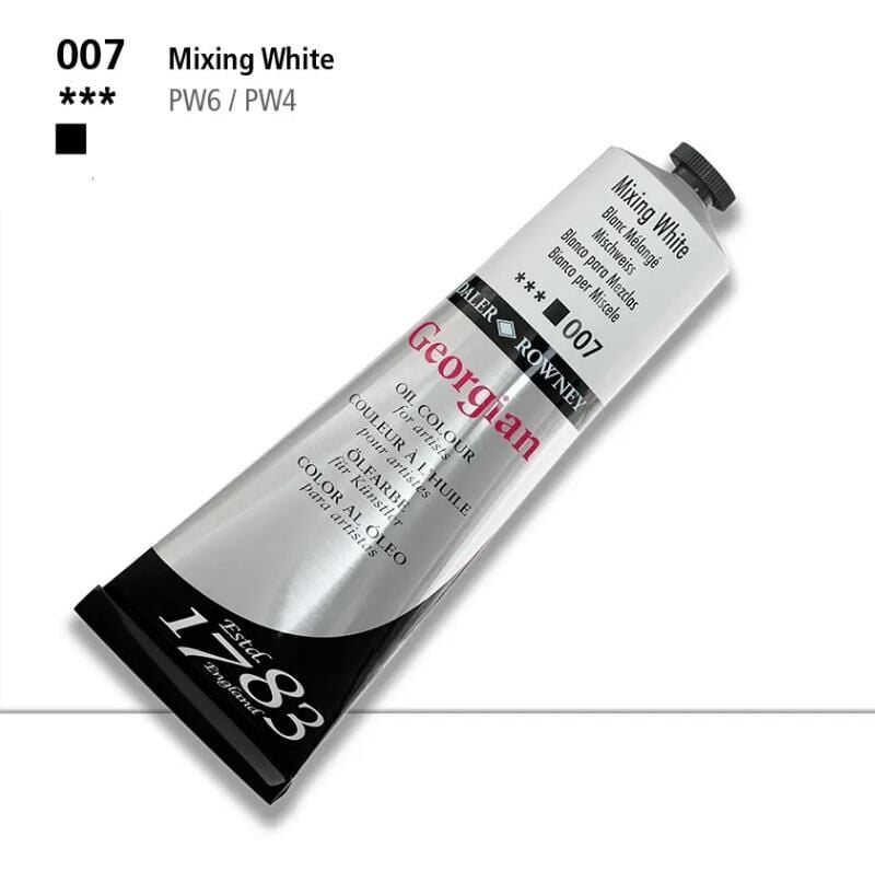 Daler Rowney Georgian Yağlı Boya 225ml 007 Mixing White