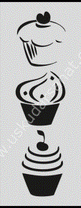 Mood Stencil Şablon 23x9 U023