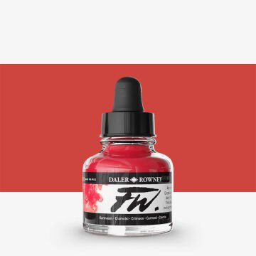 Daler Rowney FW Ink Akrilik Mürekkep 29.5 ml Crimson 513