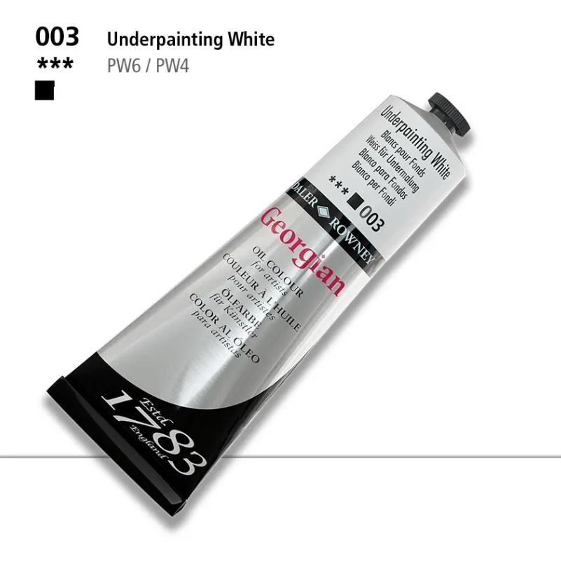 Daler Rowney Georgian Yağlı Boya 225ml 003 Underpainting White