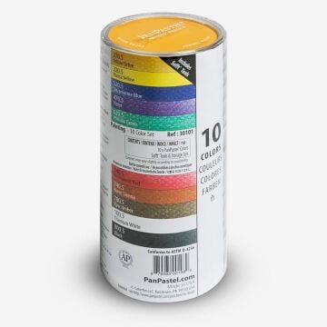 Panpastel Ultra Soft Artist Pastel Boya Ana Renkler 10lu Set 30101