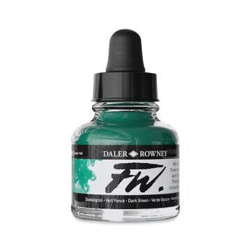 Daler Rowney FW Ink Akrilik Mürekkep 29.5 ml Dark Green 326