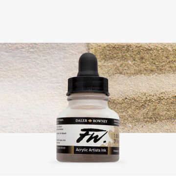 Daler Rowney FW Ink Akrilik Mürekkep 29.5 ml Shimmering Gold 709