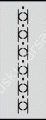 Mood Stencil Şablon 23x9 U028