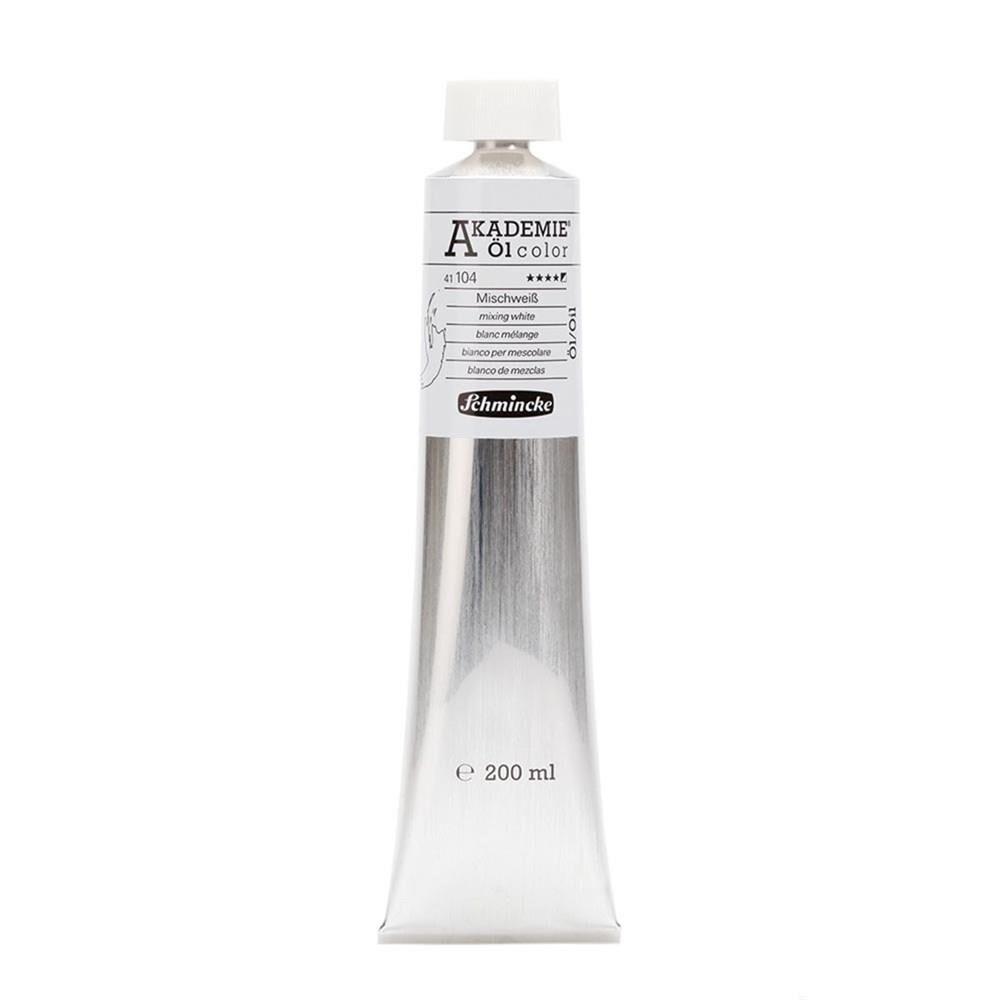 Schmincke Akademie 200 ml Yaglıboya No:104 Mixing White