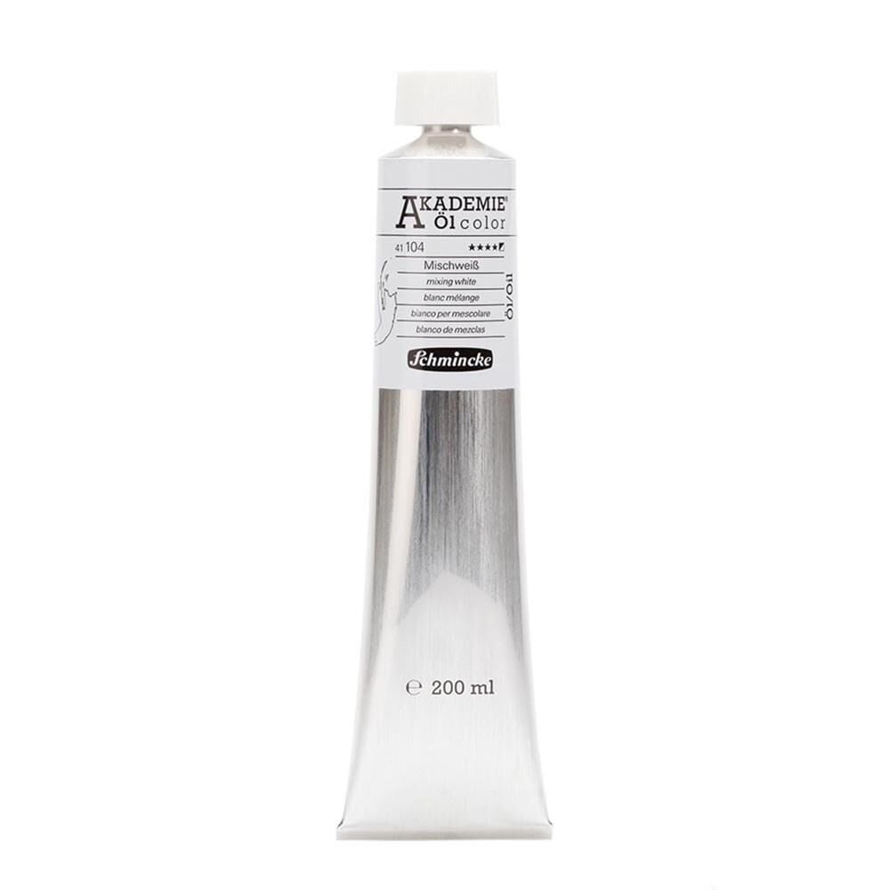 Schmincke Akademie 200 ml Yaglıboya No:104 Mixing White