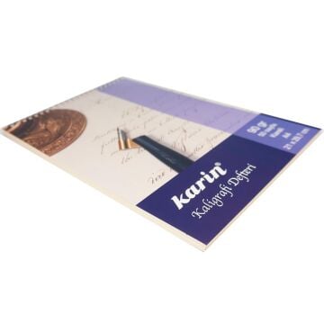 Karin Spiralli Kareli Kaligrafi Defteri 90 gr A4 50 Yaprak