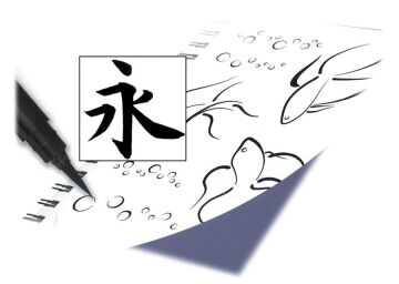 Pentel Arts Brush Pen + 2 Refil Yedek Set Turuncu FP10