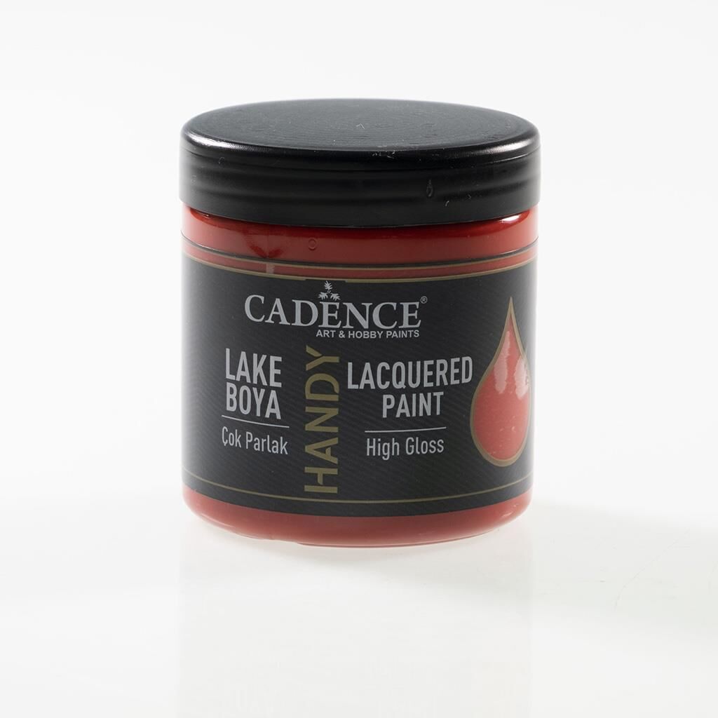 Cadence Handy Lake Boya Parlak 250ml 018 CRİMSON KIRMIZI