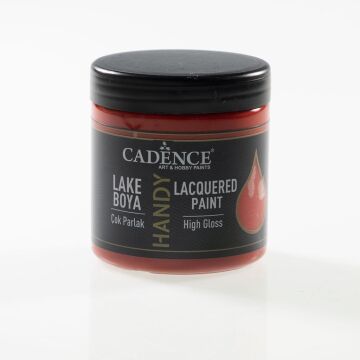 Cadence Handy Lake Boya Parlak 250ml 018 CRİMSON KIRMIZI