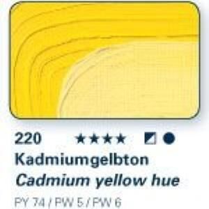 Schmincke Akademie 200 ml Yaglıboya No:220 Cadmium Yellow Hue