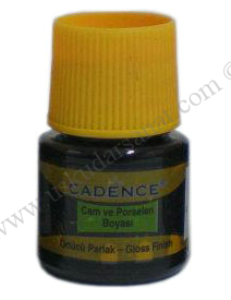 Cadence Cam ve Seramik Boyası 45ml Opak 575 Koyu Kahve