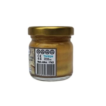 Koza Sanat Geleneksel Ezilmiş Ebru Boyası 40 cc 800 Pigment Altın
