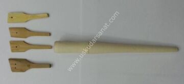 Celi Kalem Seti 4 Uç + Özel Ahşap