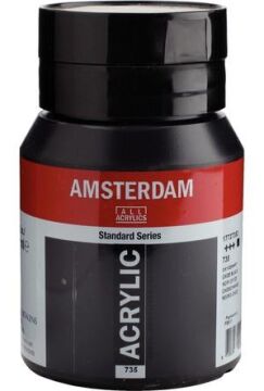 Amsterdam Standart Seri Akrilik Boya 500 ml Oxide Black 735