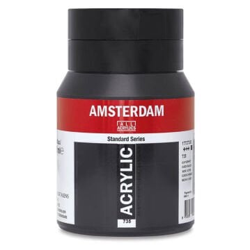 Amsterdam Standart Seri Akrilik Boya 500 ml Oxide Black 735