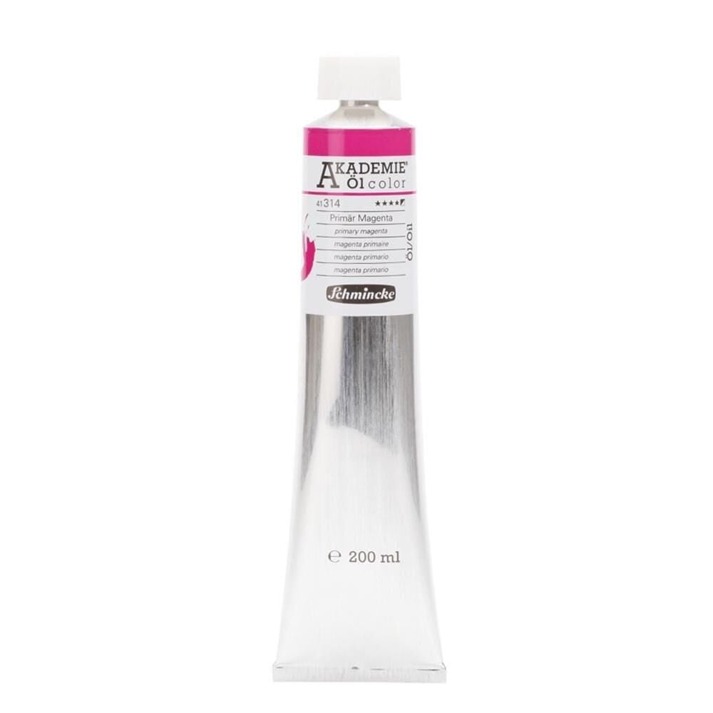 Schmincke Akademie 200 ml Yaglıboya No:314 Primary Magenta