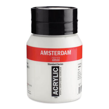 Amsterdam Standart Seri Akrilik Boya 500 ml Zinc White 104