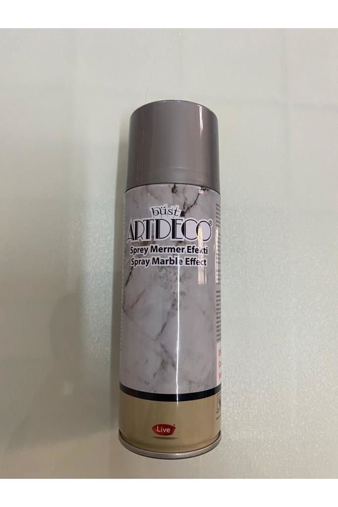 Akrilik Sprey Mermer Efekti 200 ml GÜMÜŞ
