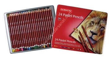 Derwent Soft Pastel Kalem 24'lü Set teneke kutu 32992